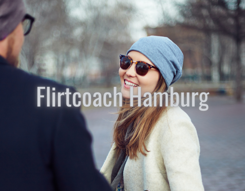 Mann flirtet mit Frau als Flirtcoach Hamburg