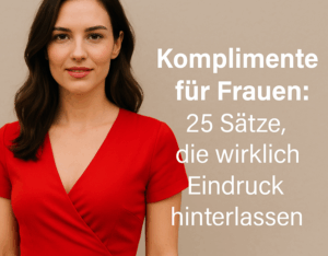 Komplimente für Frauen.